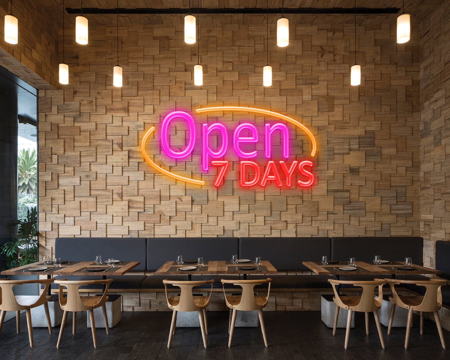 Open 7 Days Neon Sign