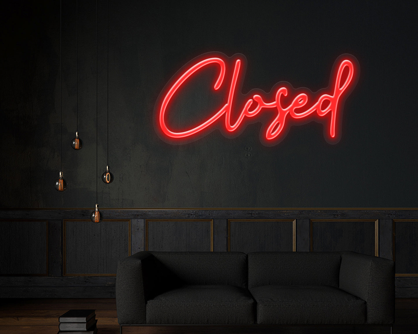 Closed Neon Sign