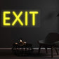 Exit Neon Sign