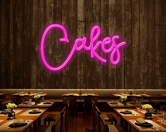 Cakaes Neon Sign