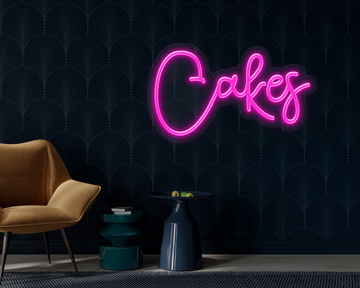 Cakaes Neon Sign