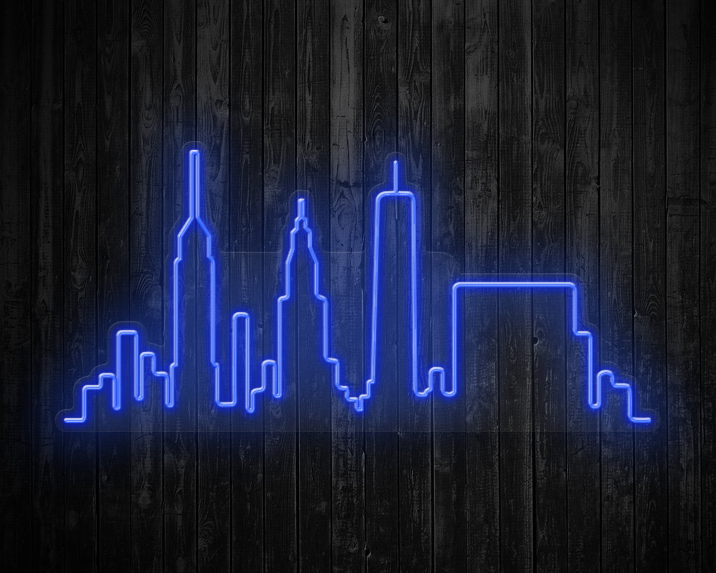 City Skyline Neon Sign