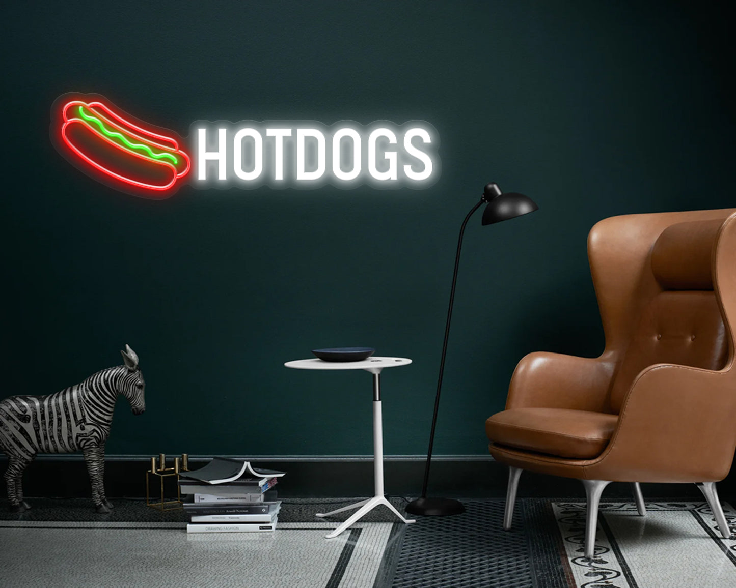 Hotdogs Neon Sign