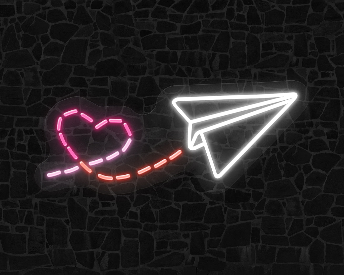 Paper Airplane Neon