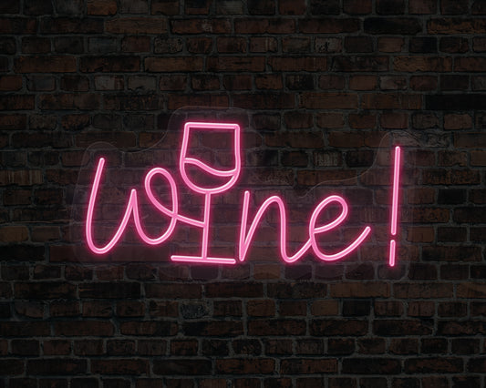 Wine Neon Sign