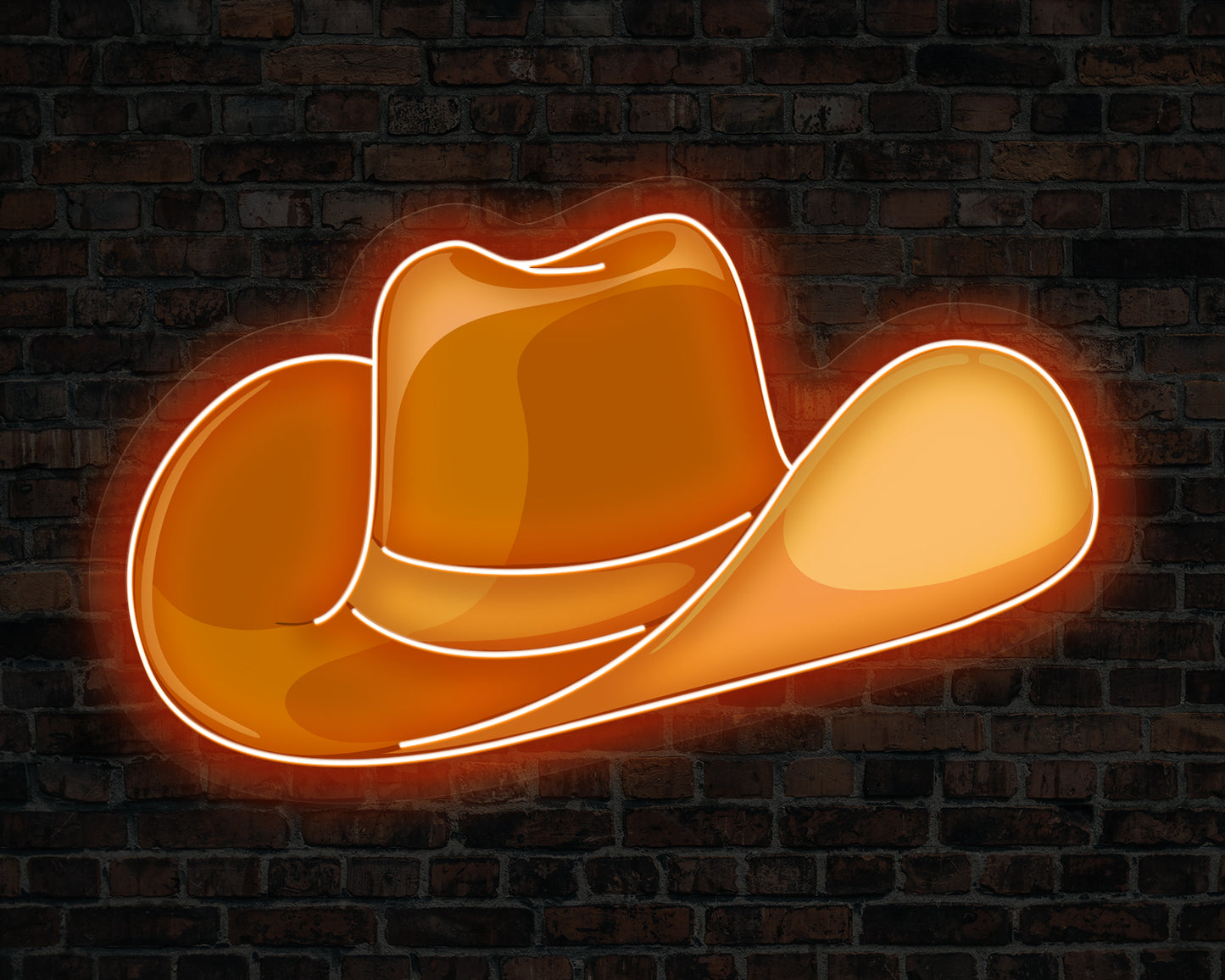 Cowboy Hat Neon Sign