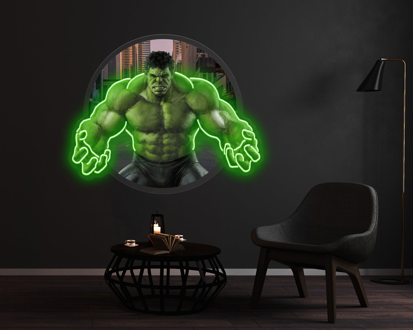 Hulk Neon Sign