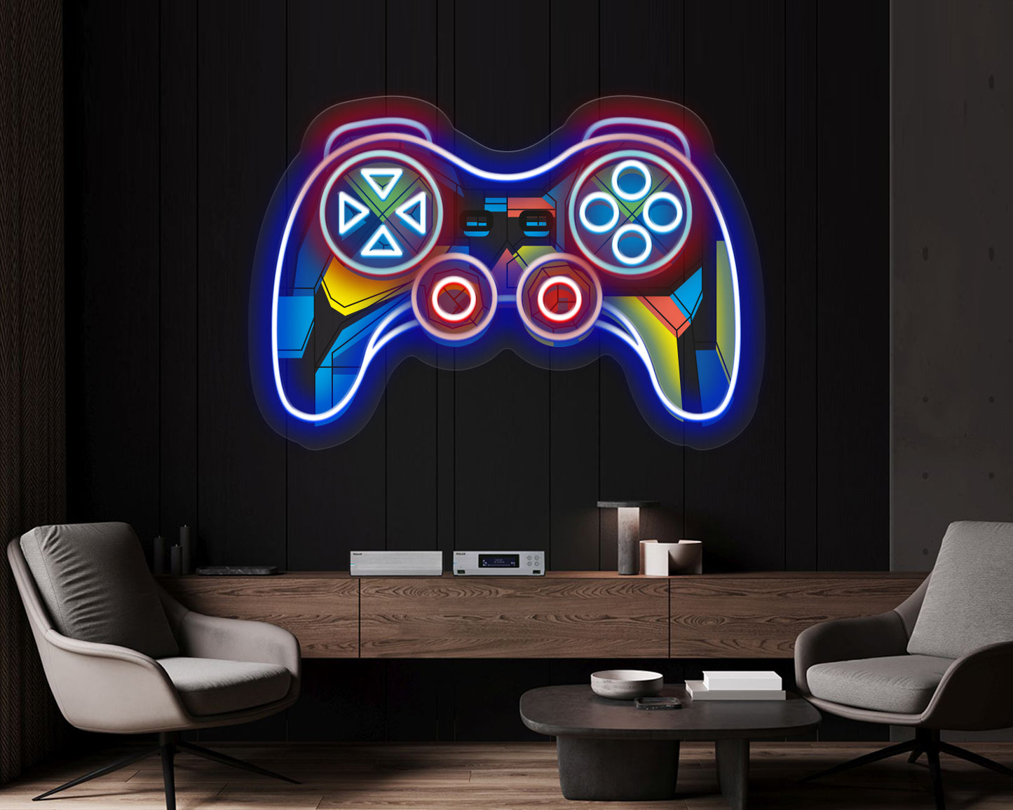 Game Controller  Neon Sign