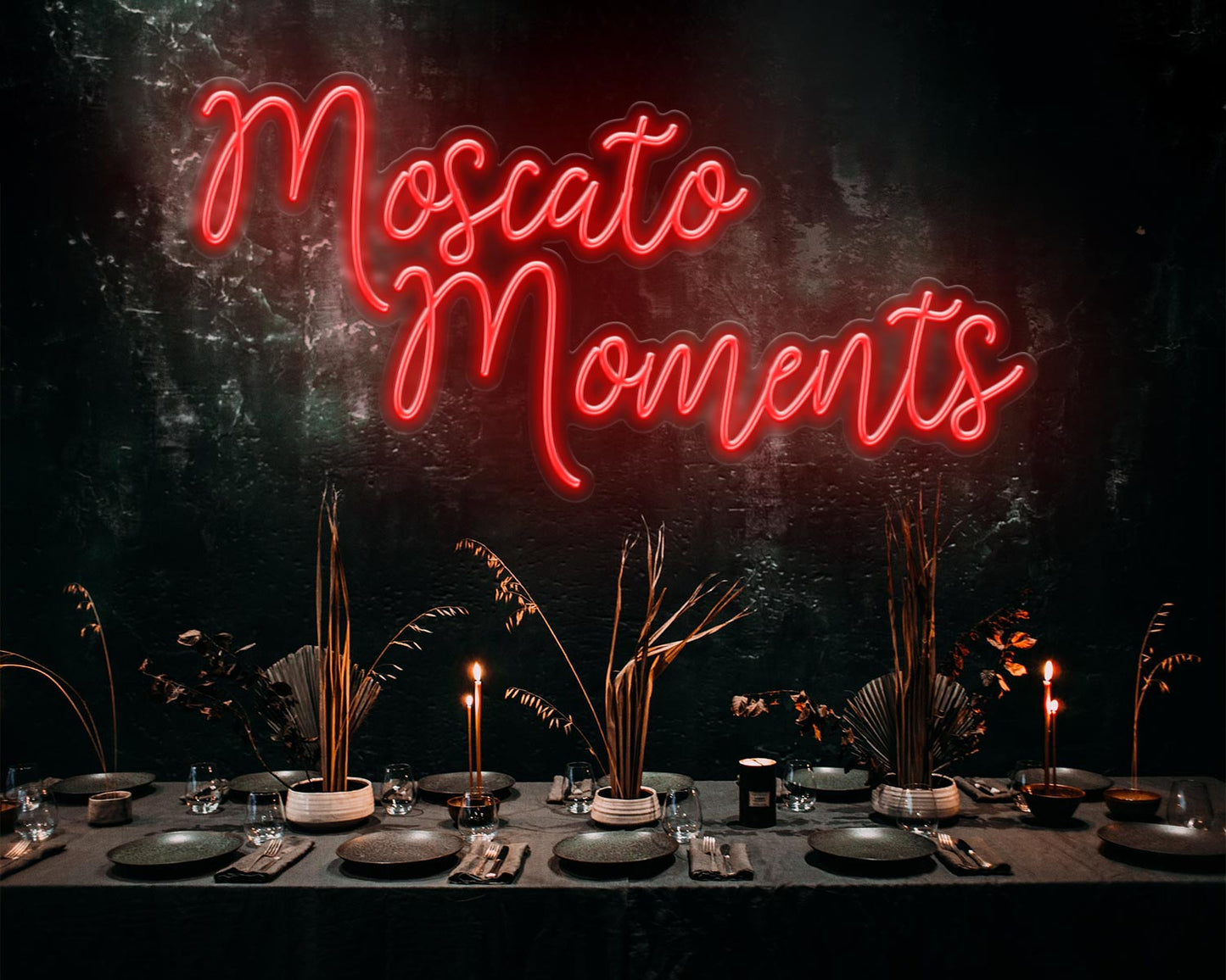 Moscato Moments Neon Sign