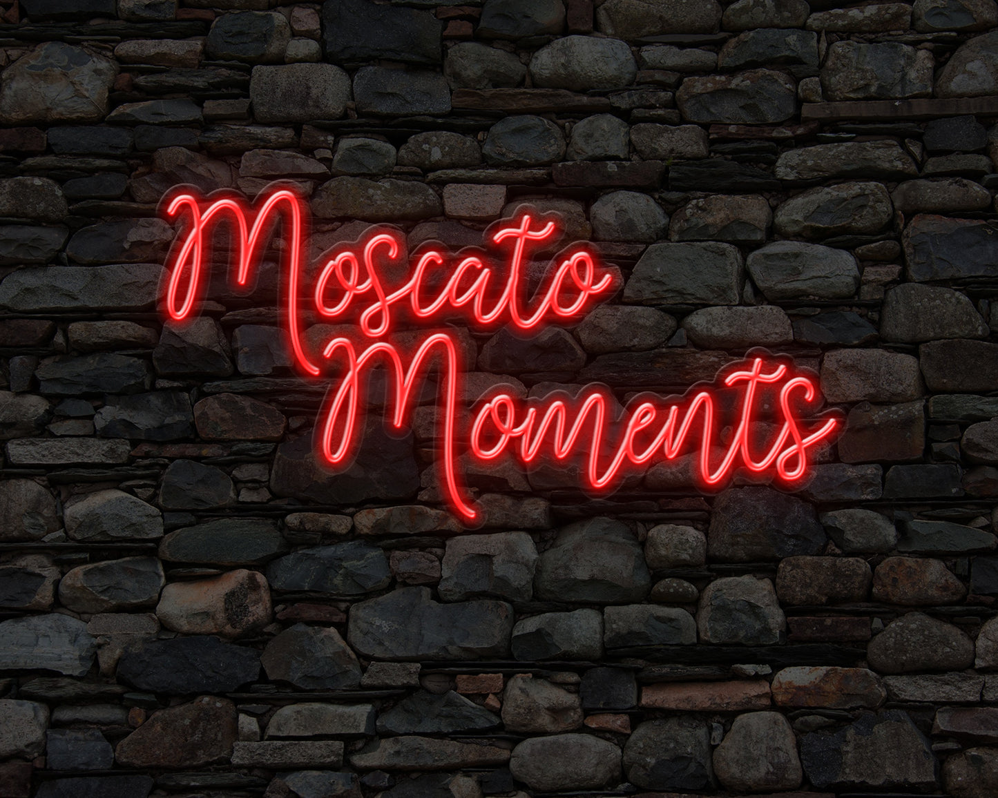 Moscato Moments Neon Sign