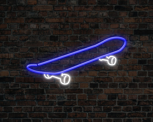 Skateboard Neon Sign