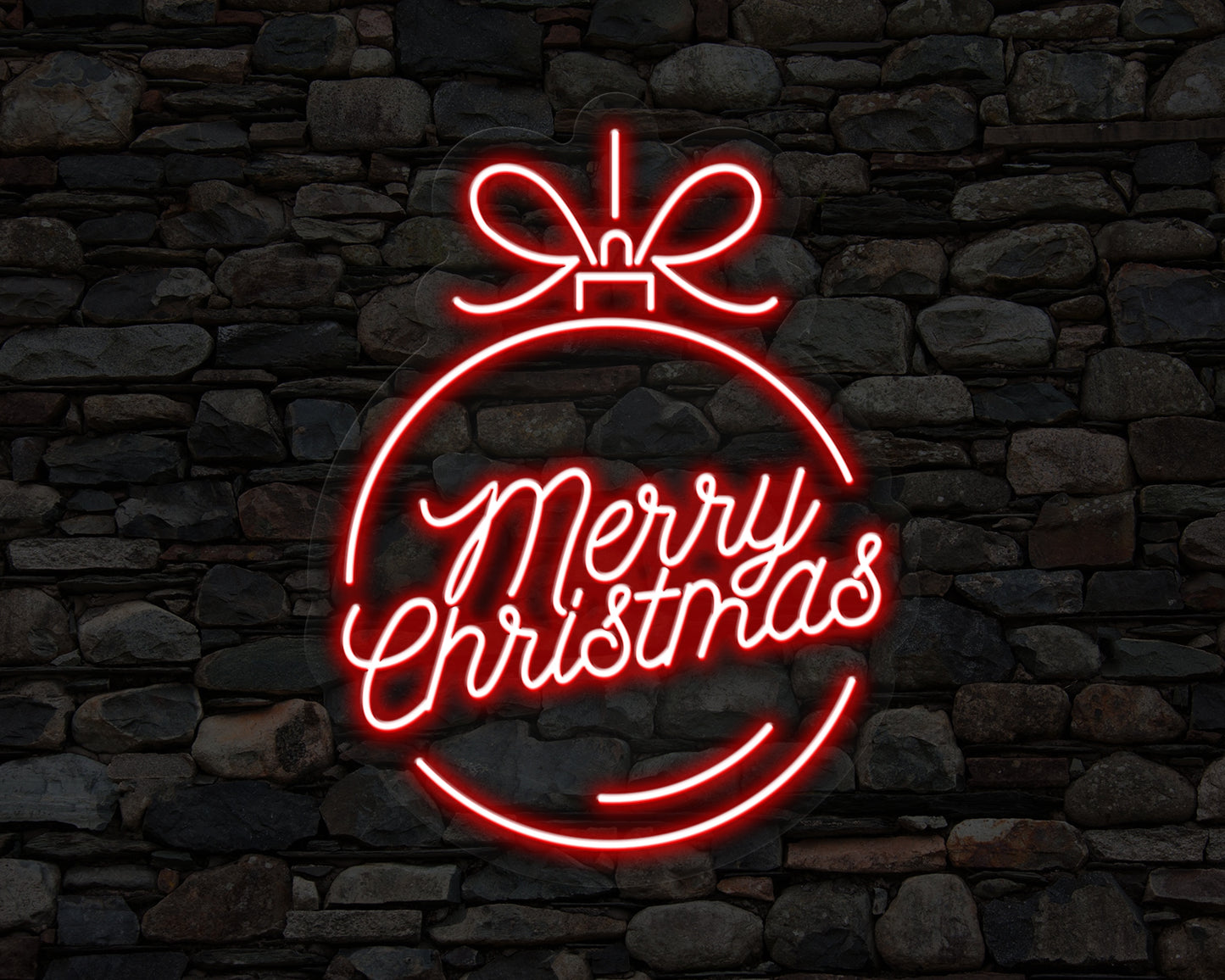 Merry Christmas Gift Neon Sign