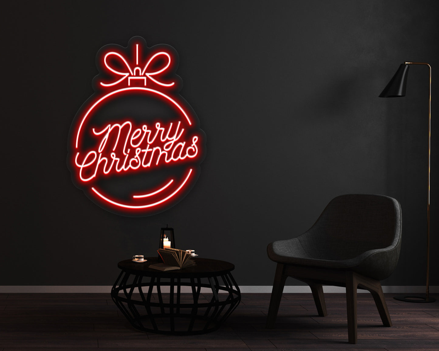 Merry Christmas Gift Neon Sign