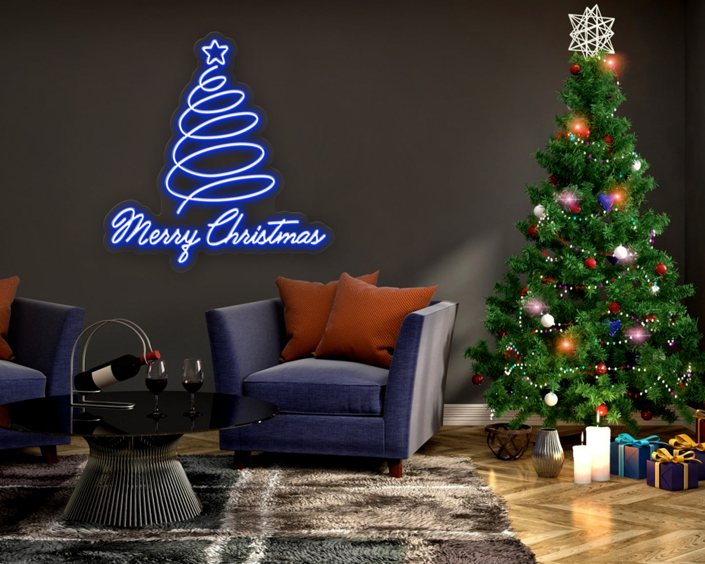 Christmas Tree Neon Sign