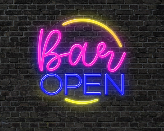 Bar Open Neon Sign