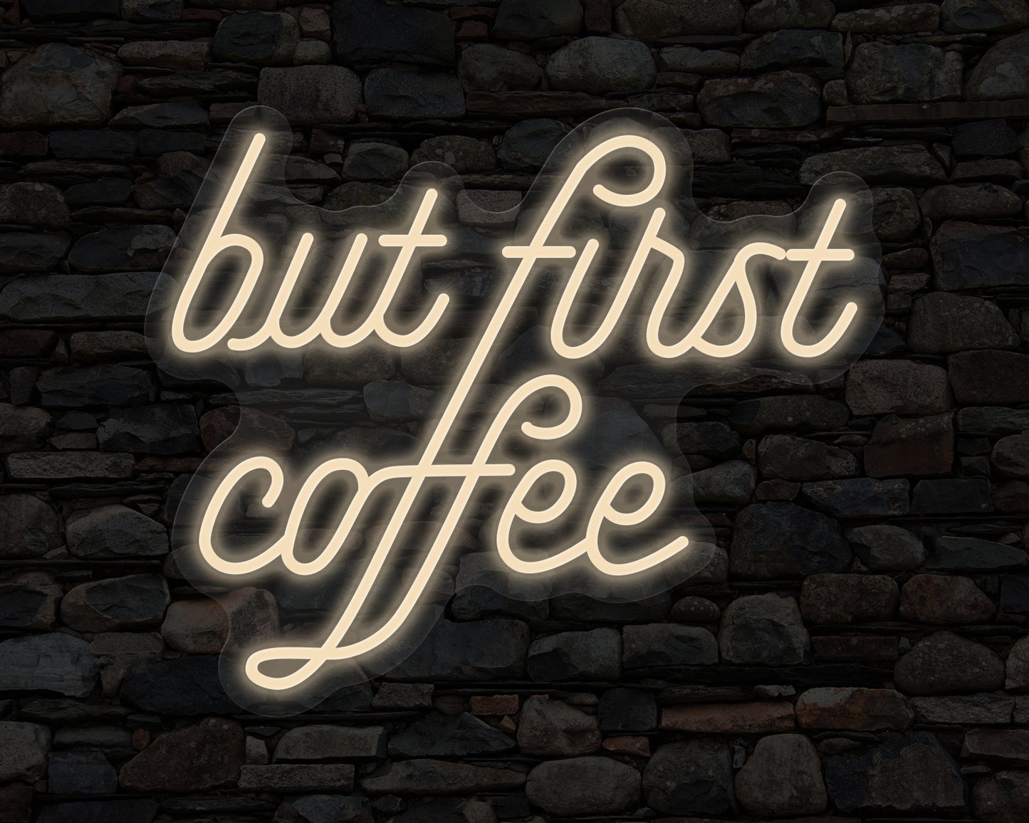 But First Coffee Neon Sign