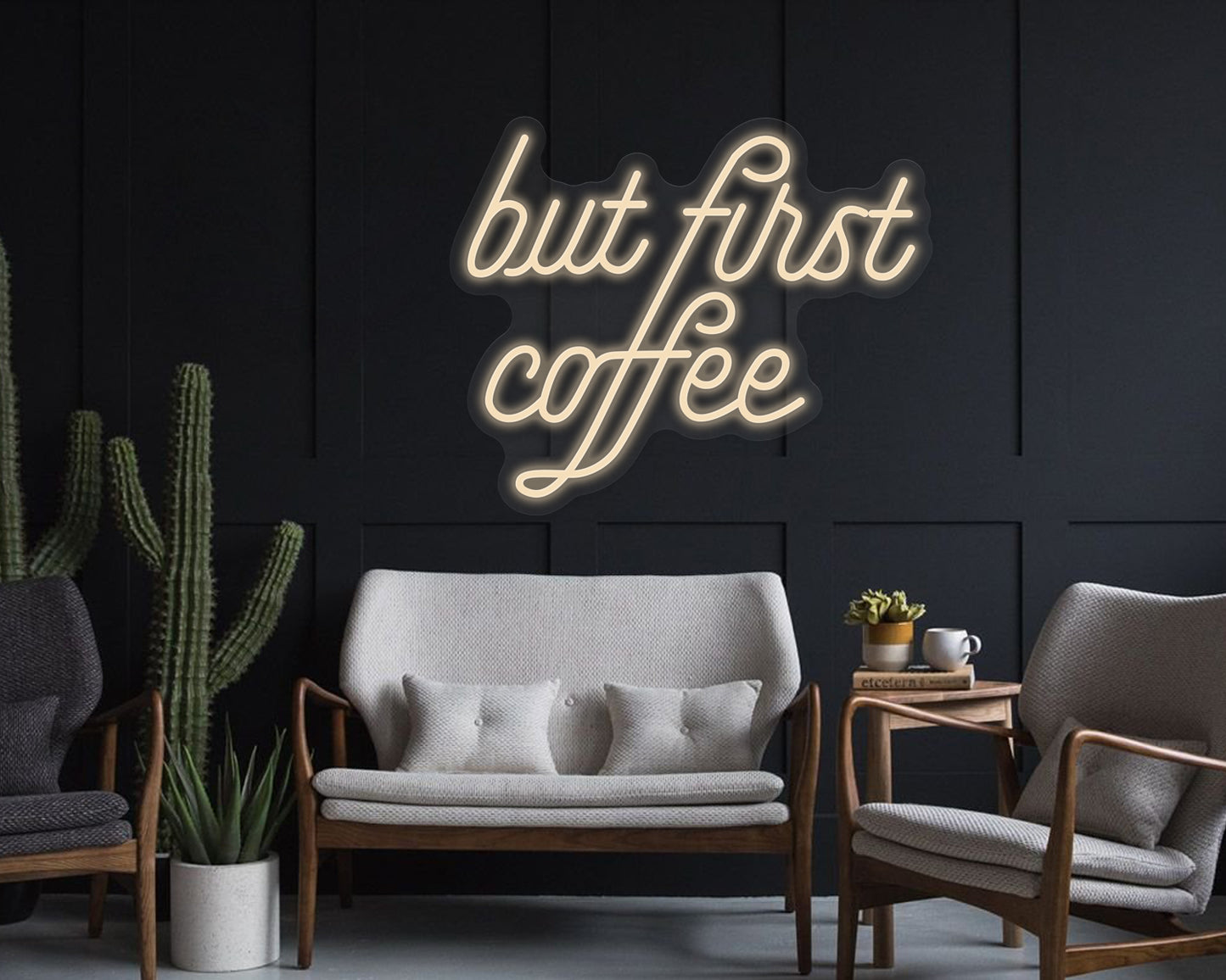 But First Coffee Neon Sign