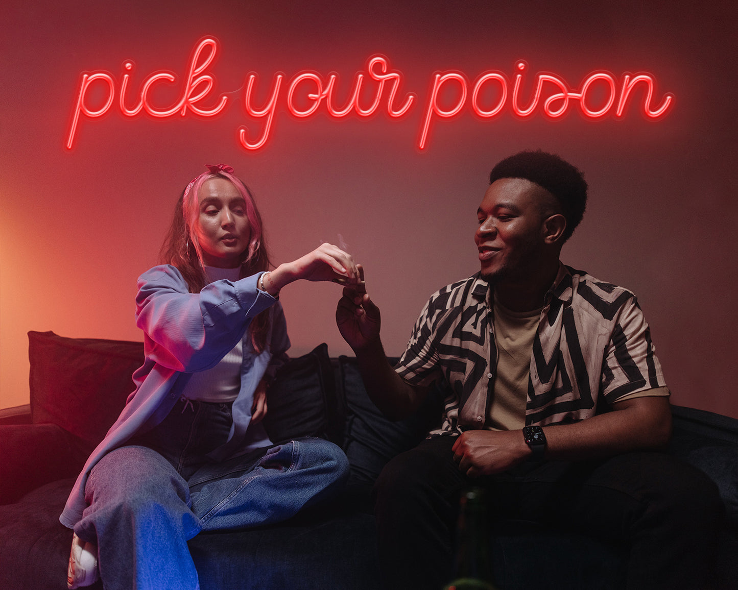 Pick your poison Neon Sign