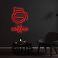 Coffee Pot Neon Sign