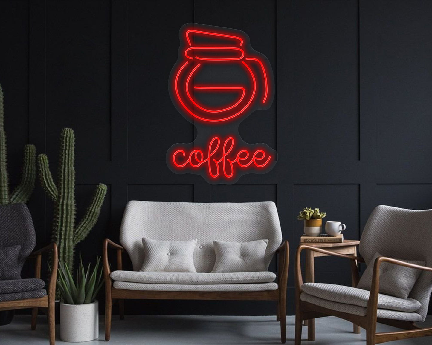 Coffee Pot Neon Sign