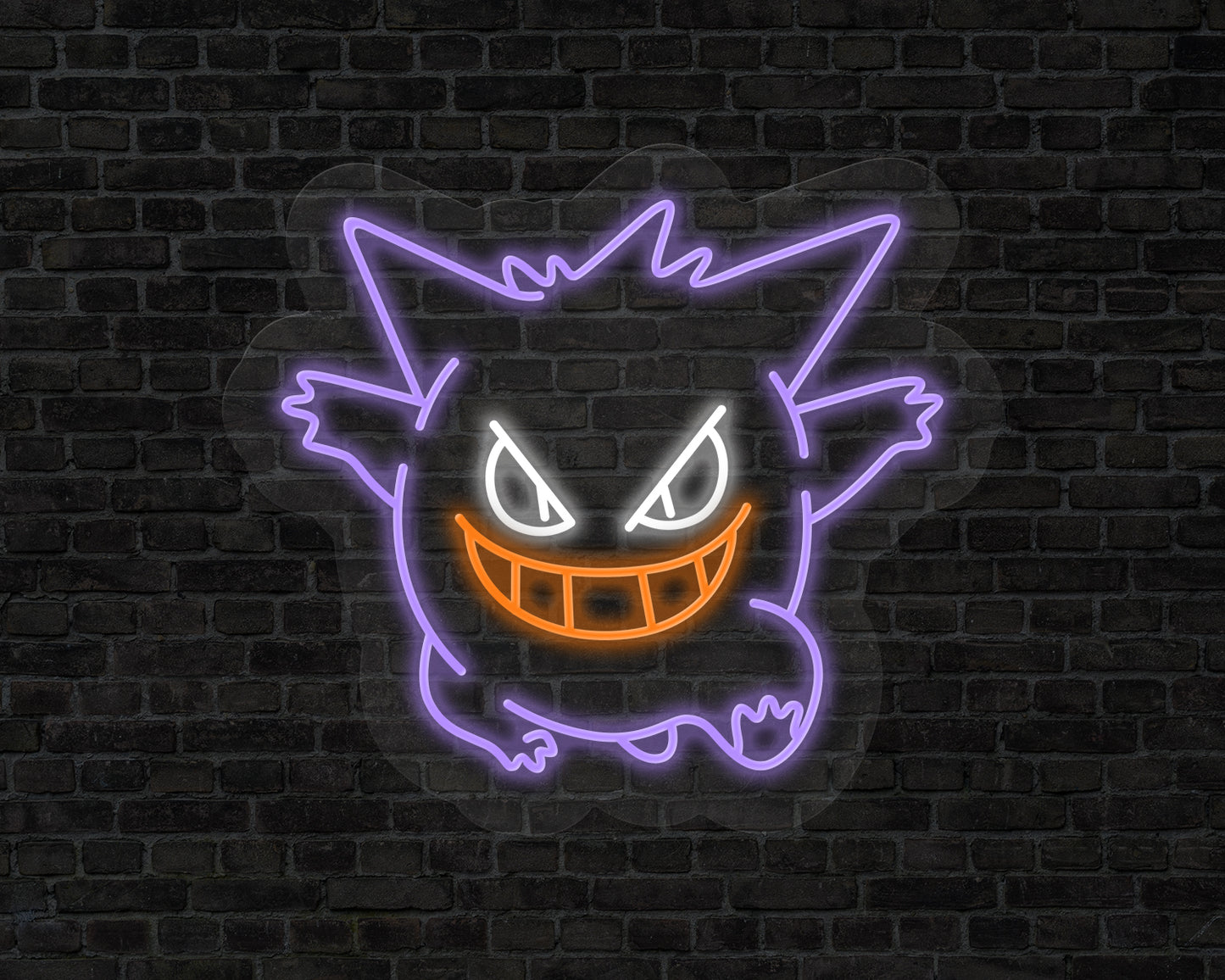 Ghost Monster Neon Sign