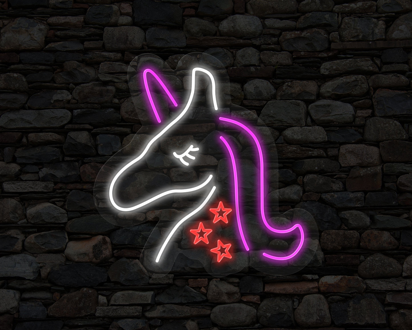 Mini Unicorn Neon Sign