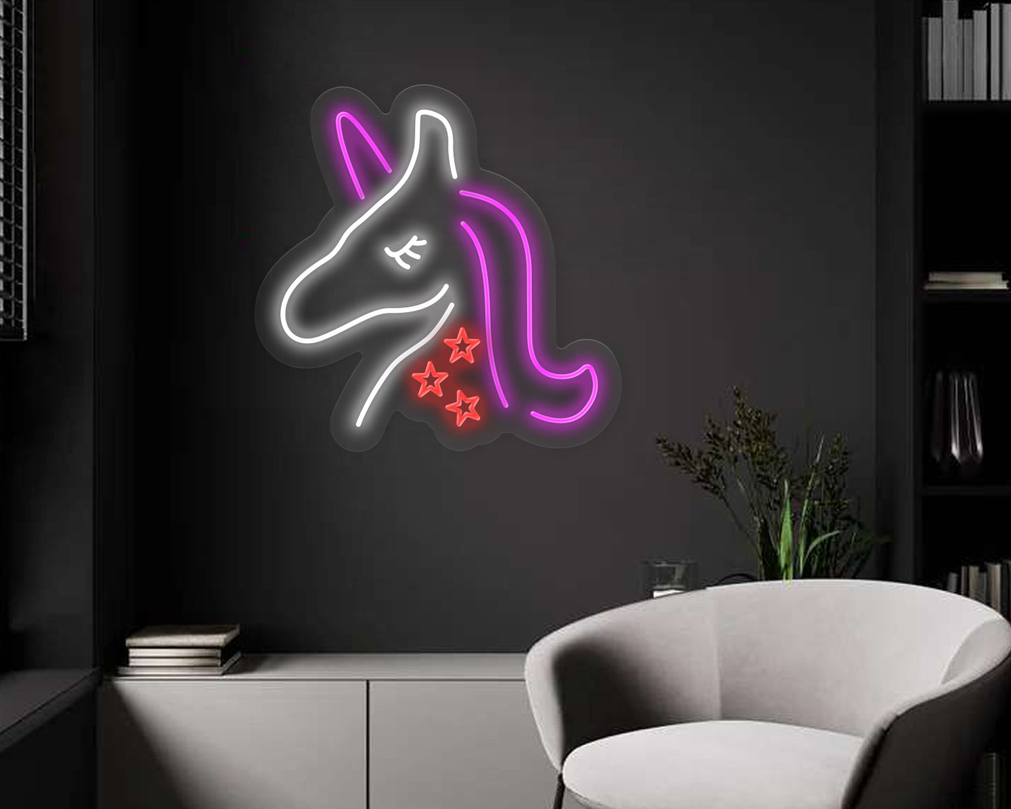 Mini Unicorn Neon Sign