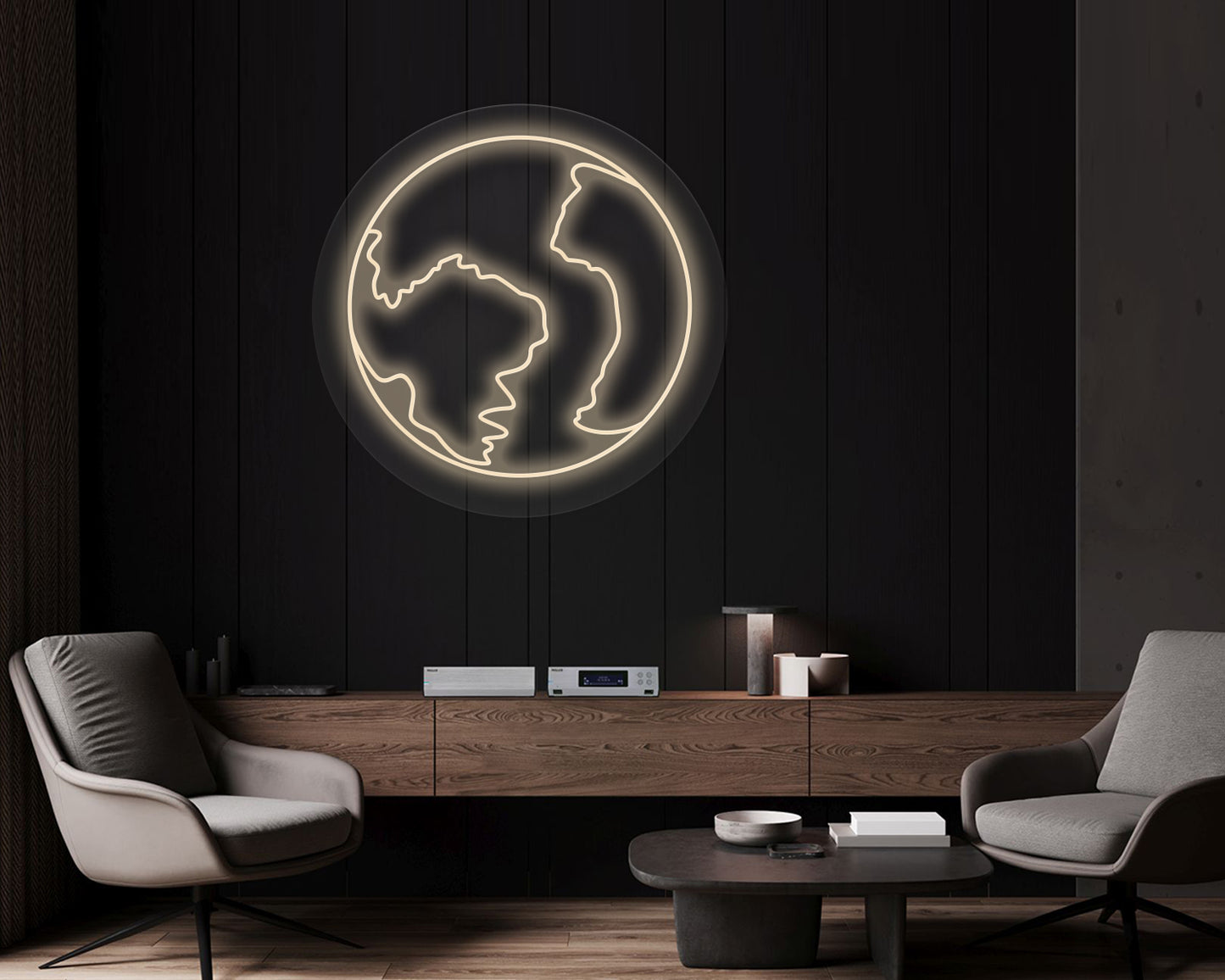 Earth Neon Sign