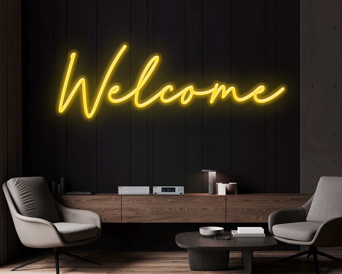 Welcome Neon Sign