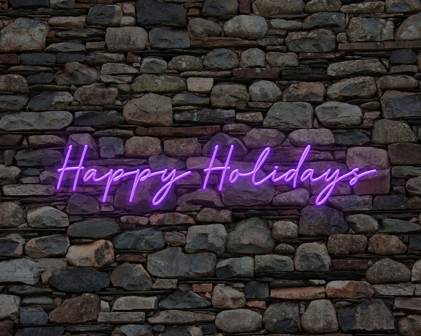 Happy Holidays Neon Sign