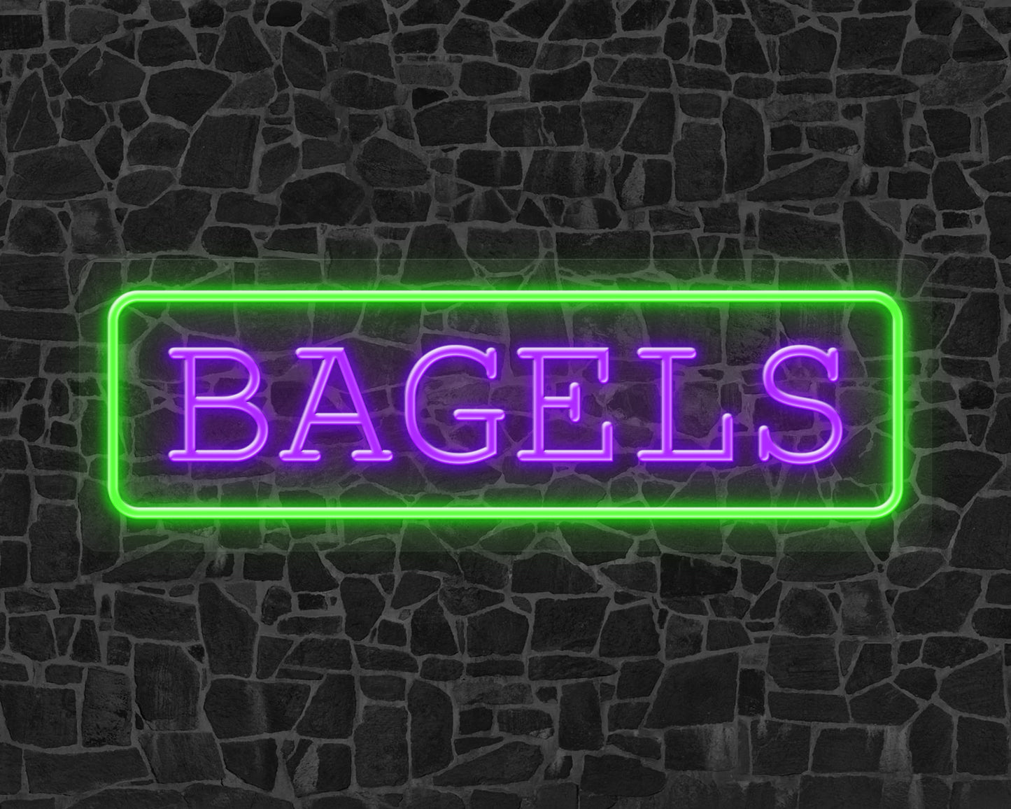 Bagels Neon Sign