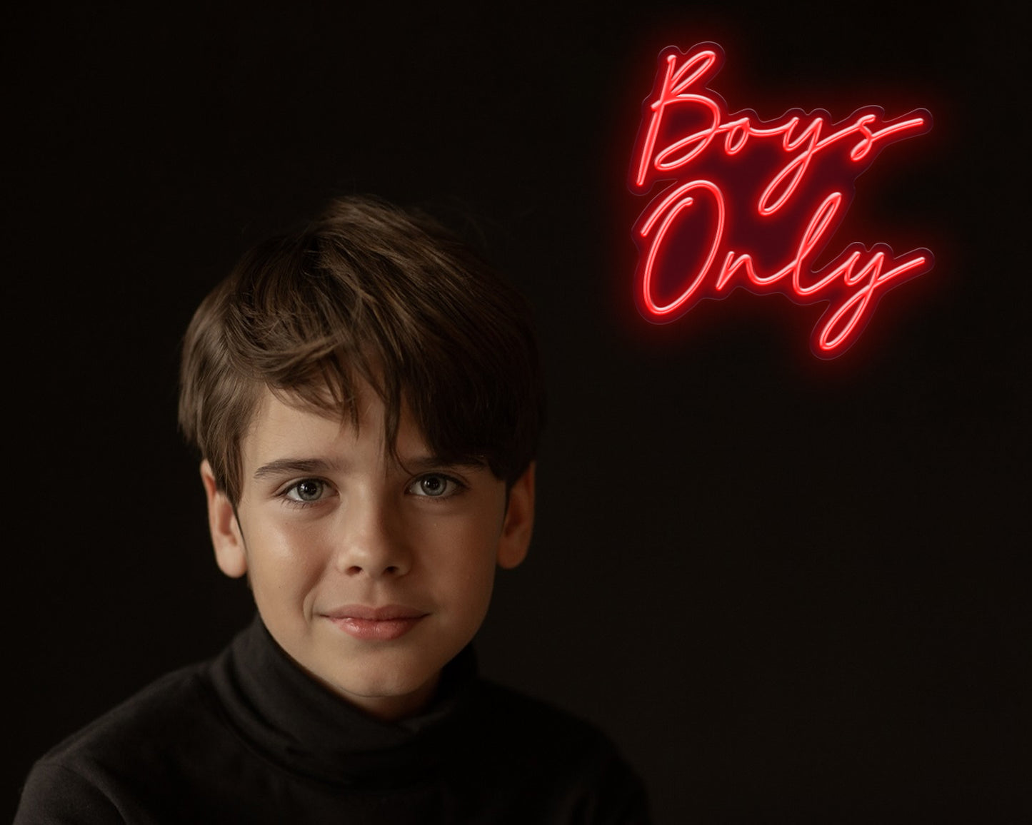 Boys Only Neon Sign