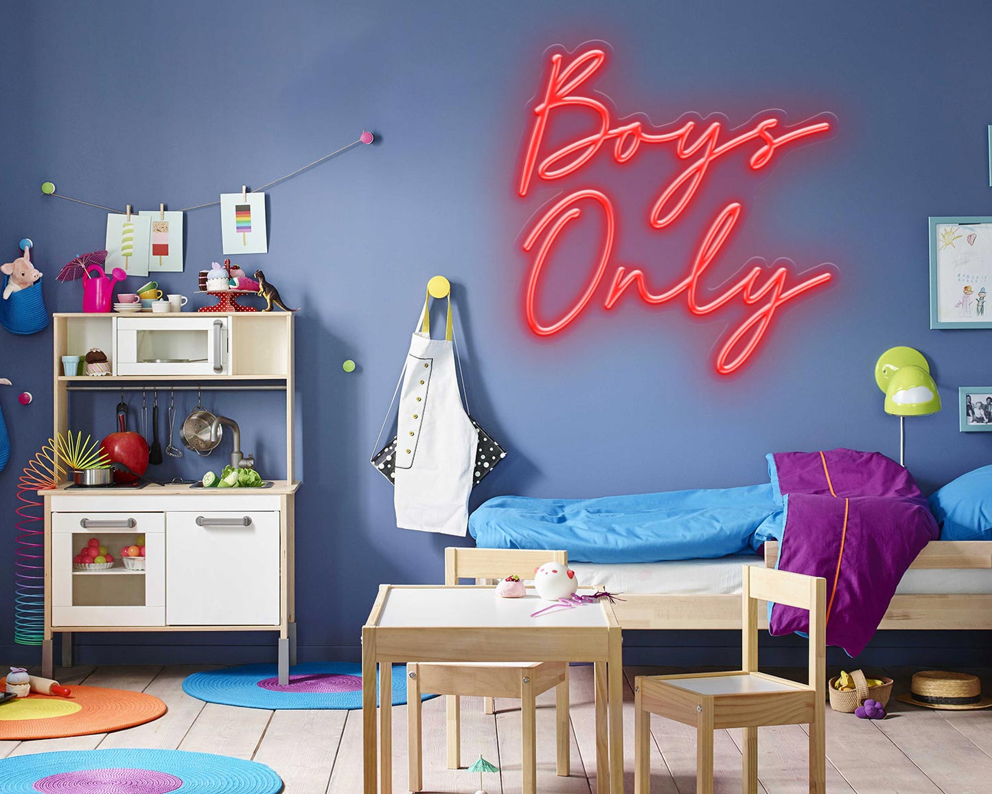 Boys Only Neon Sign