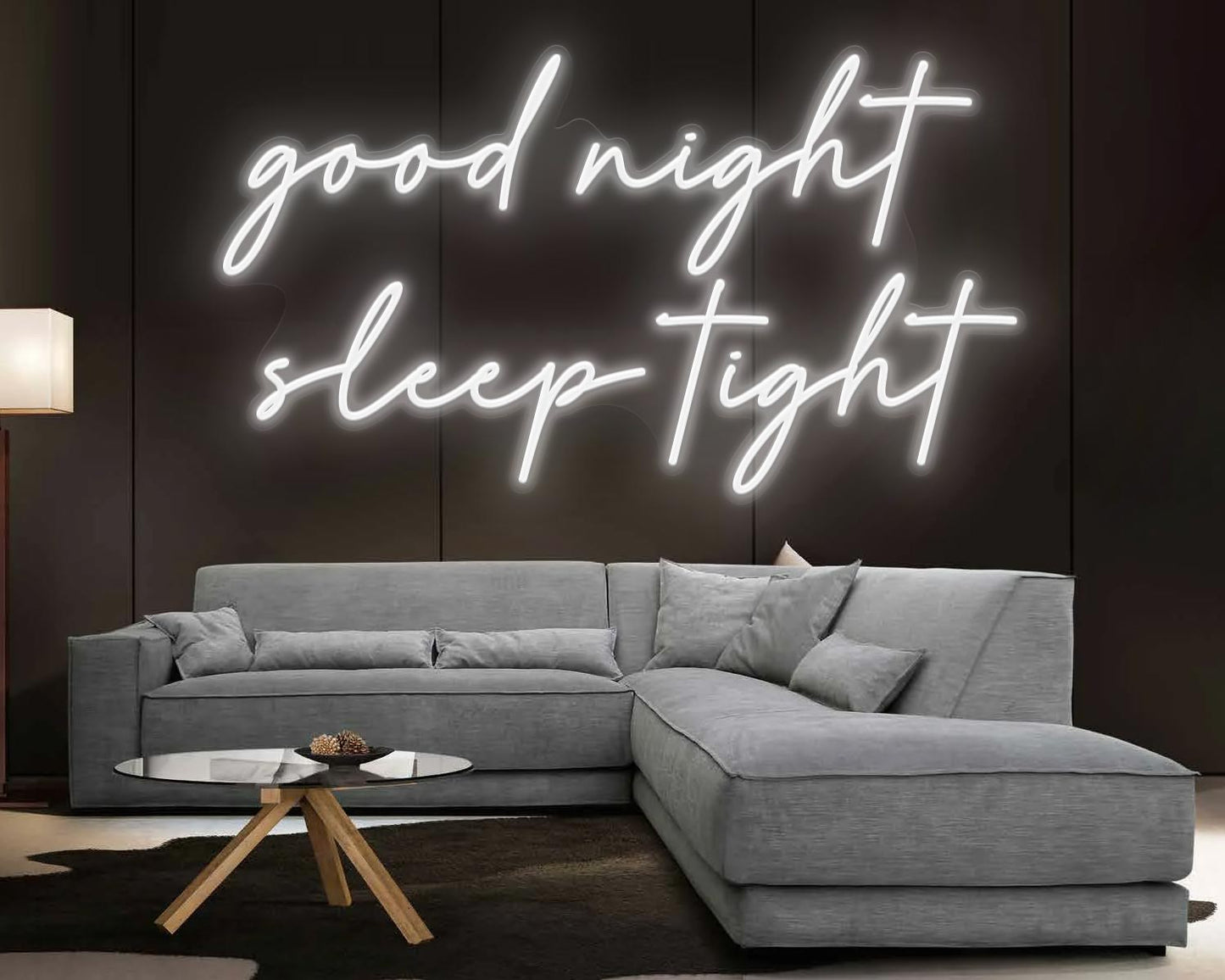 Good Night Sleep Tight Neon Sign