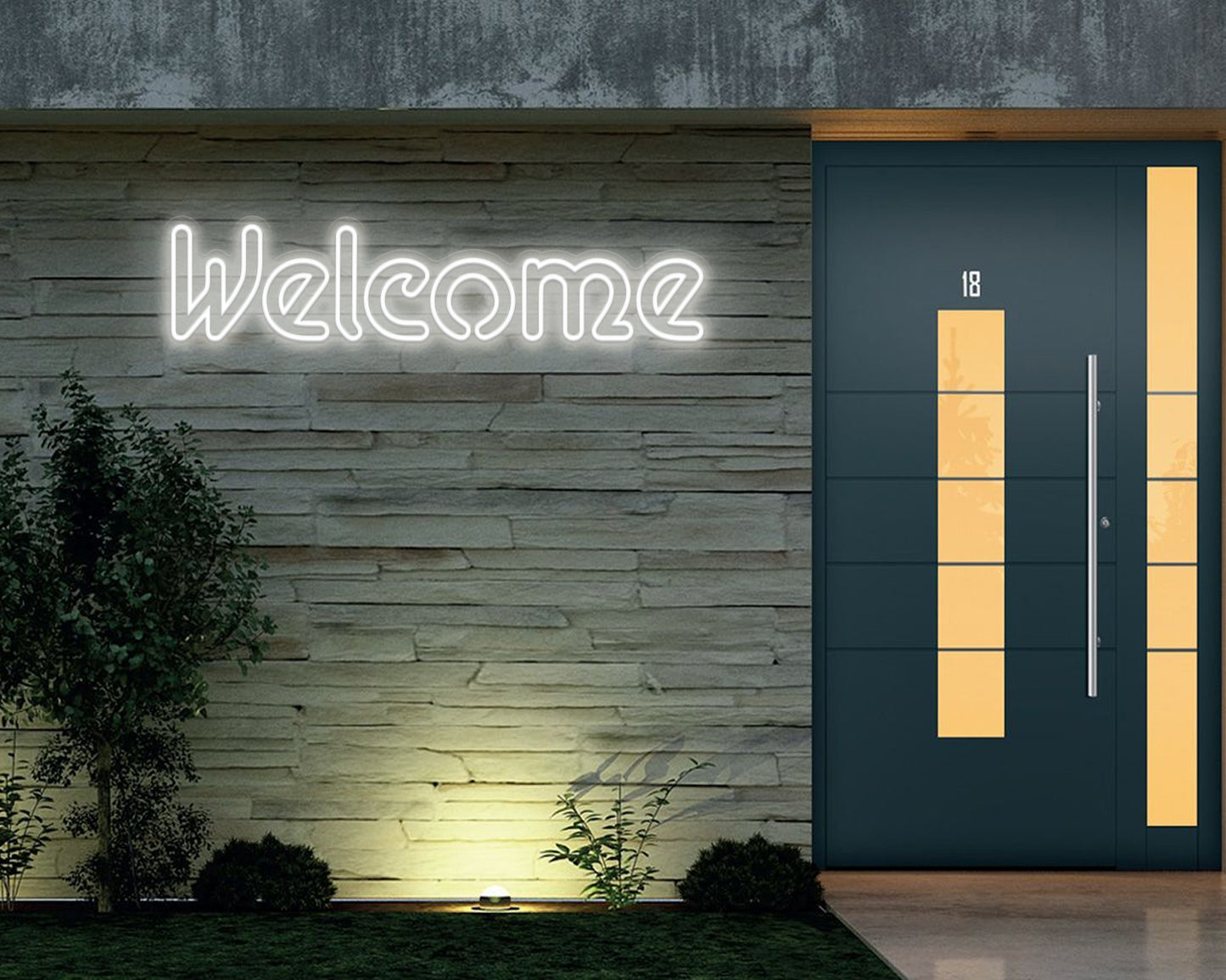 Welcome Neon Sign