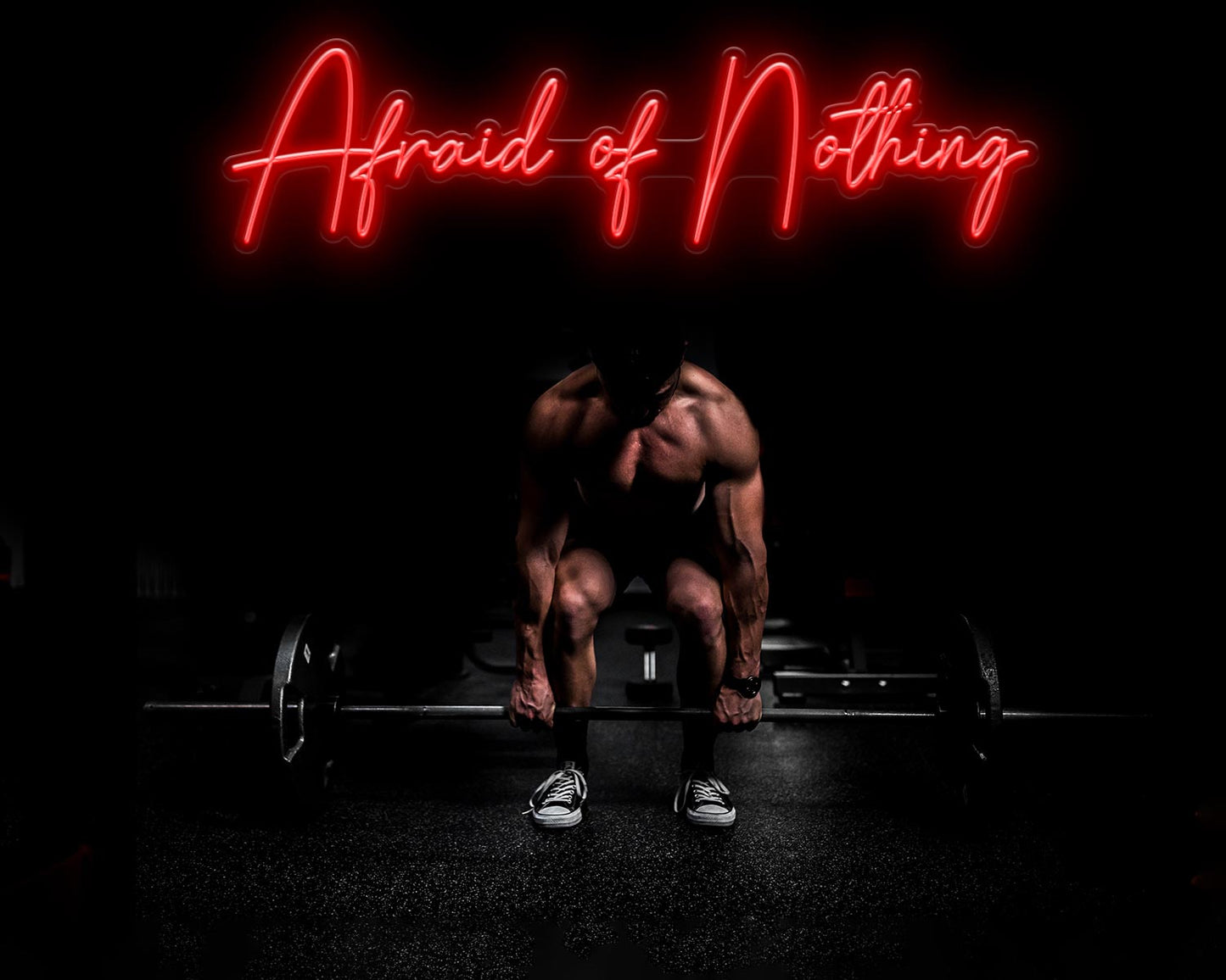 Afraid of Nothing Neon Sign