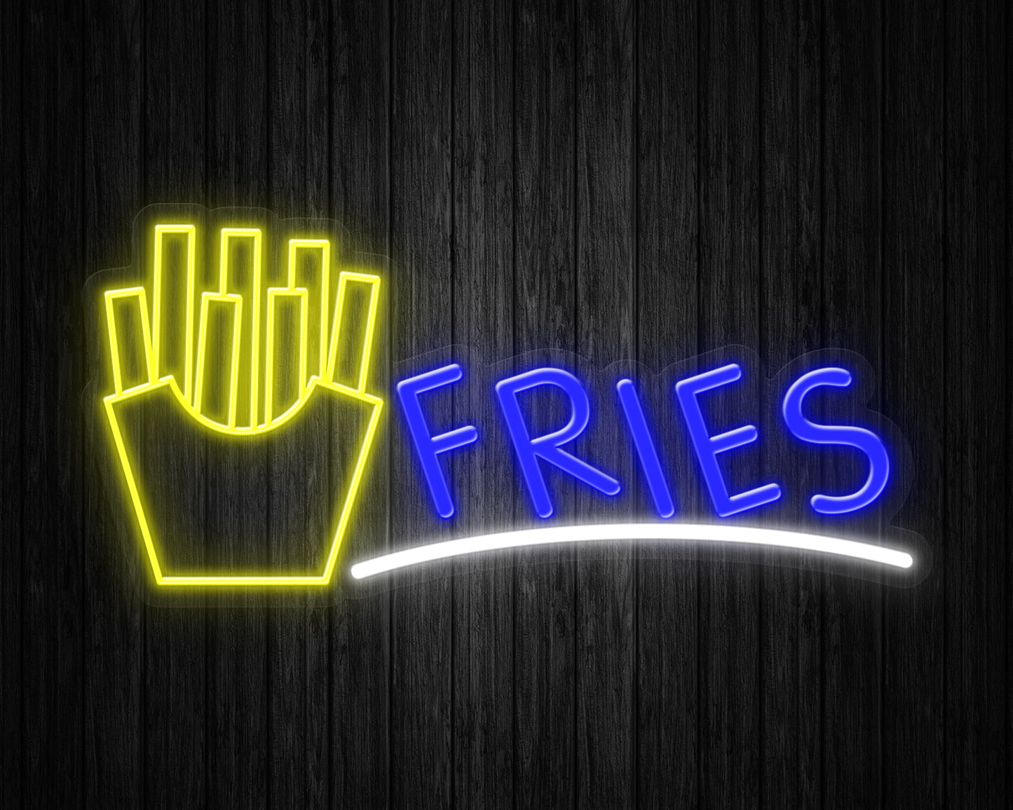 Fries Neon Sign