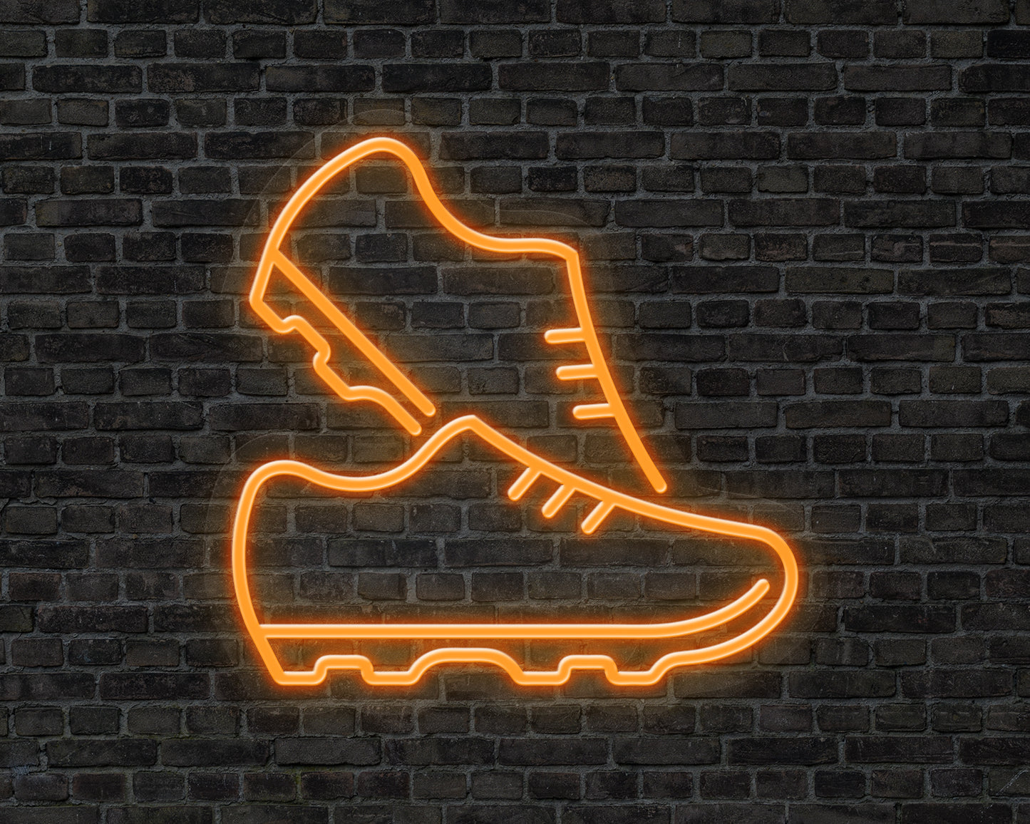 Soccer Shoes Neon Sign