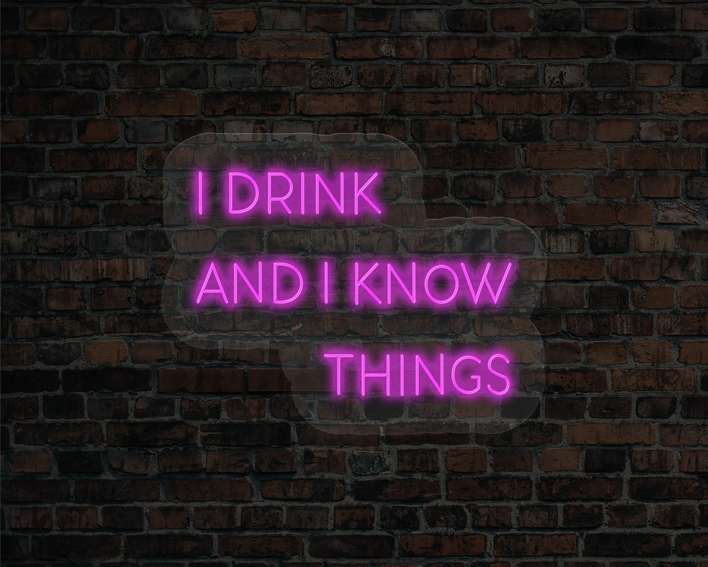 Drink Neon Sign