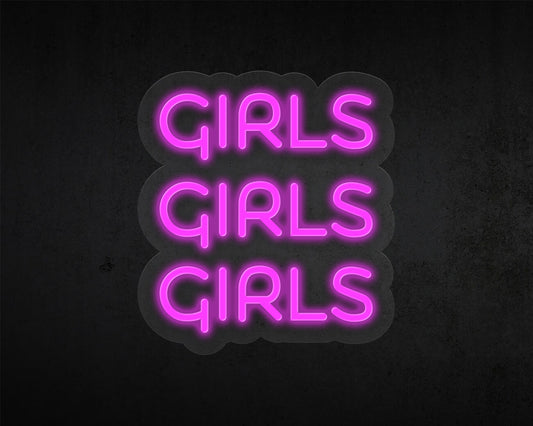 Girls Neon Sign