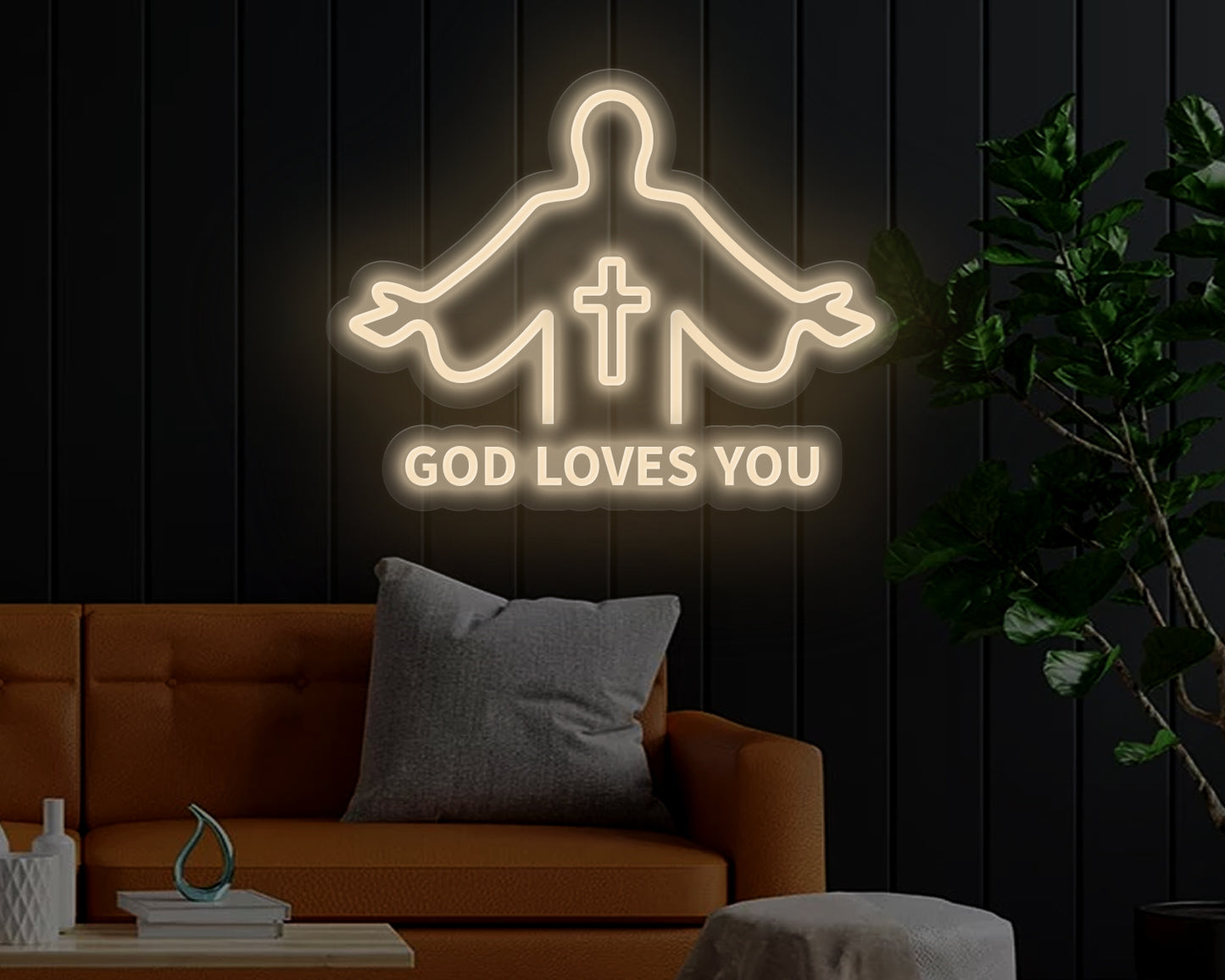 God Loves You Neon Sign