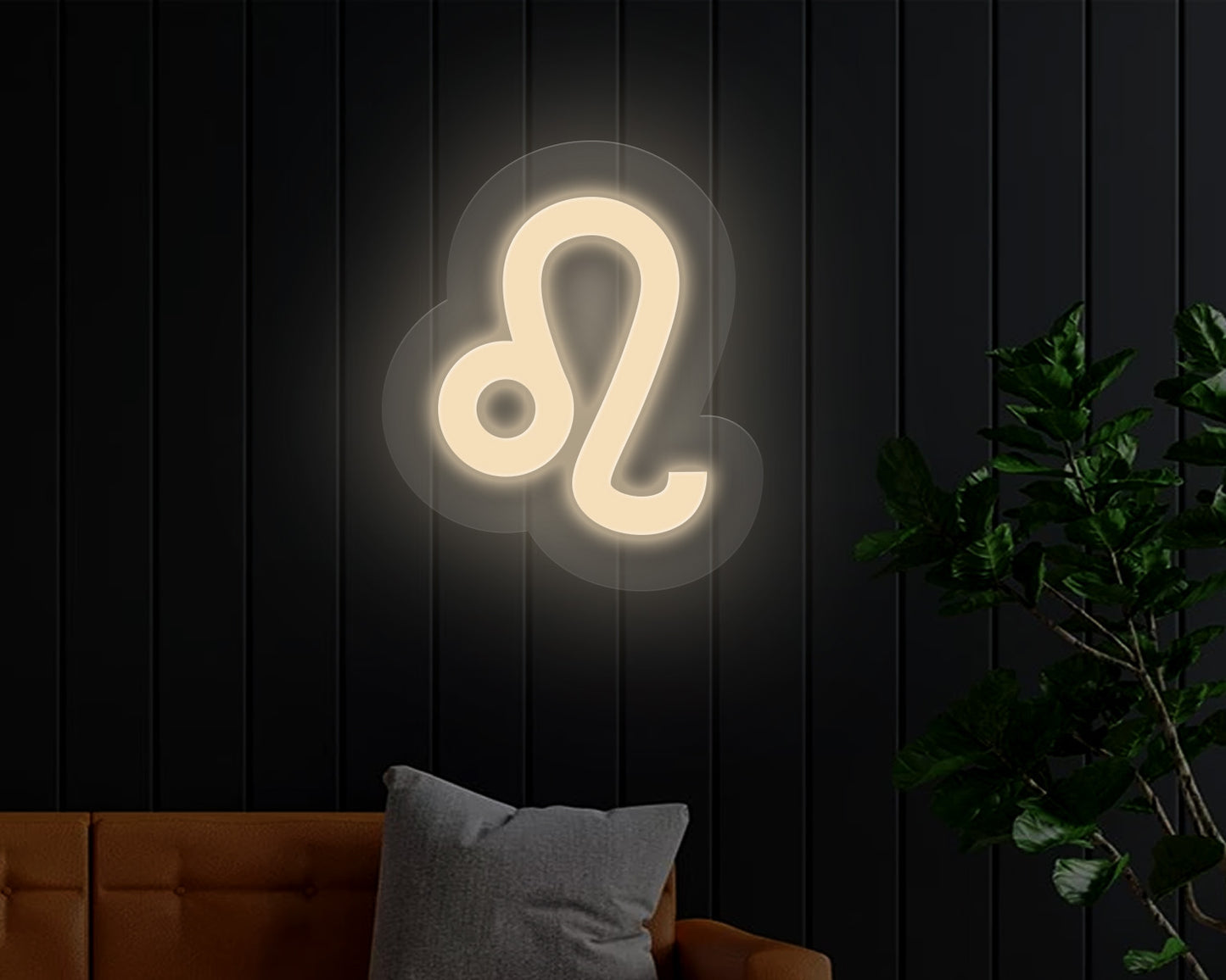 Leo Neon Sign