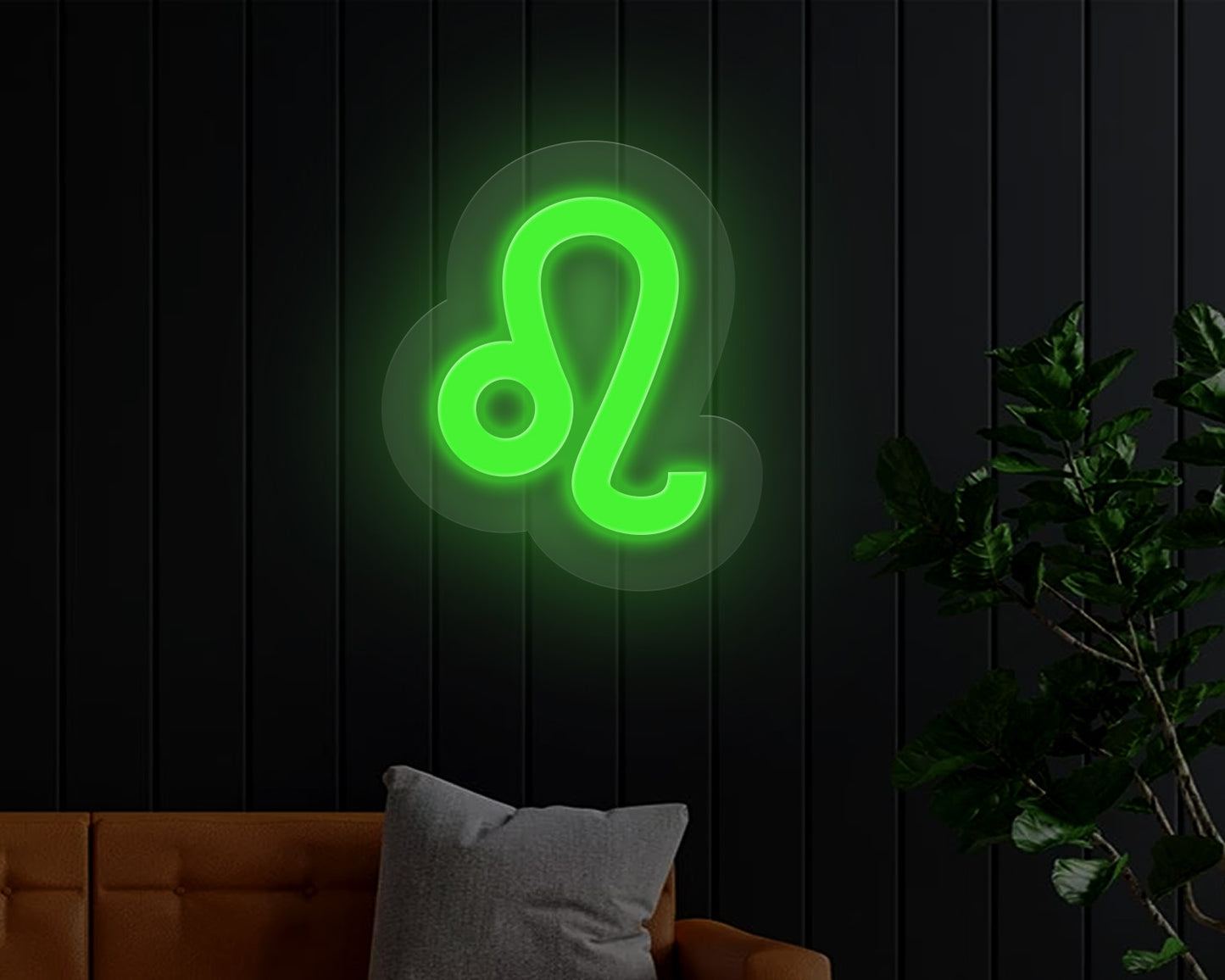 Leo Neon Sign