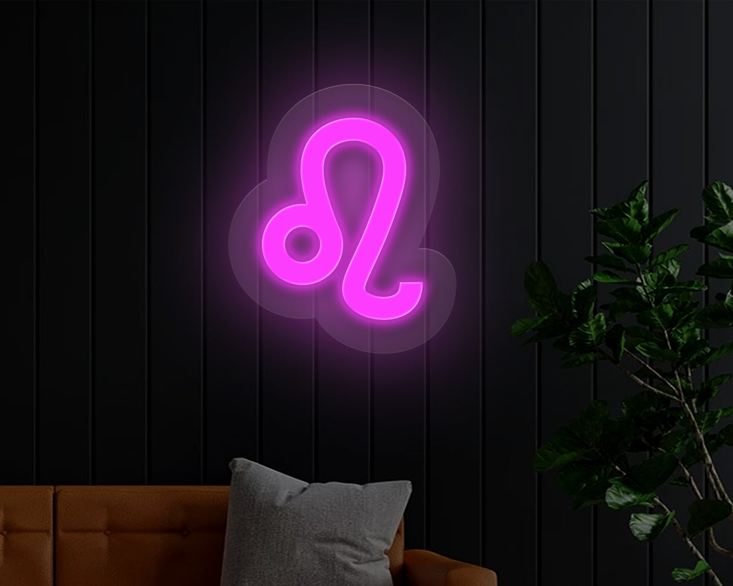 Leo Neon Sign