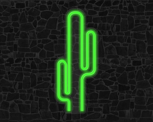 Mini Cactus Neon Sign