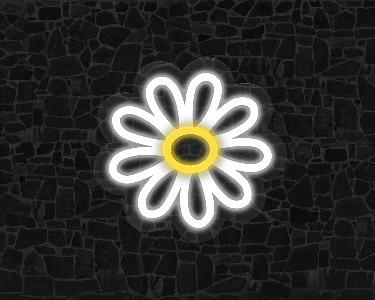 Neon Daisy Neon Sign