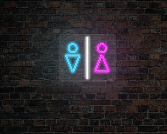 Public WC Neon Sign