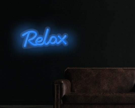 Relax Neon Sign