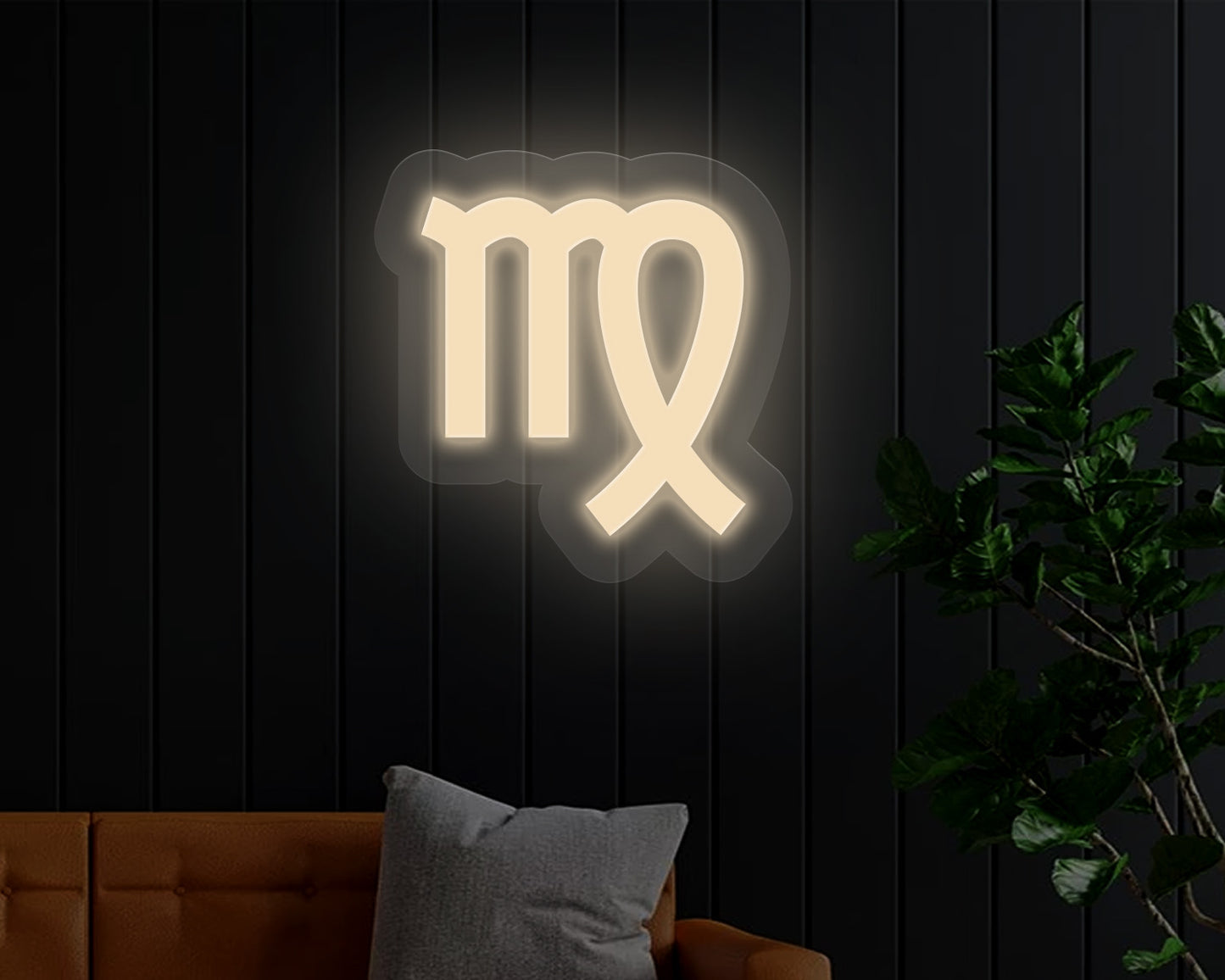 Virgo Neon Sign