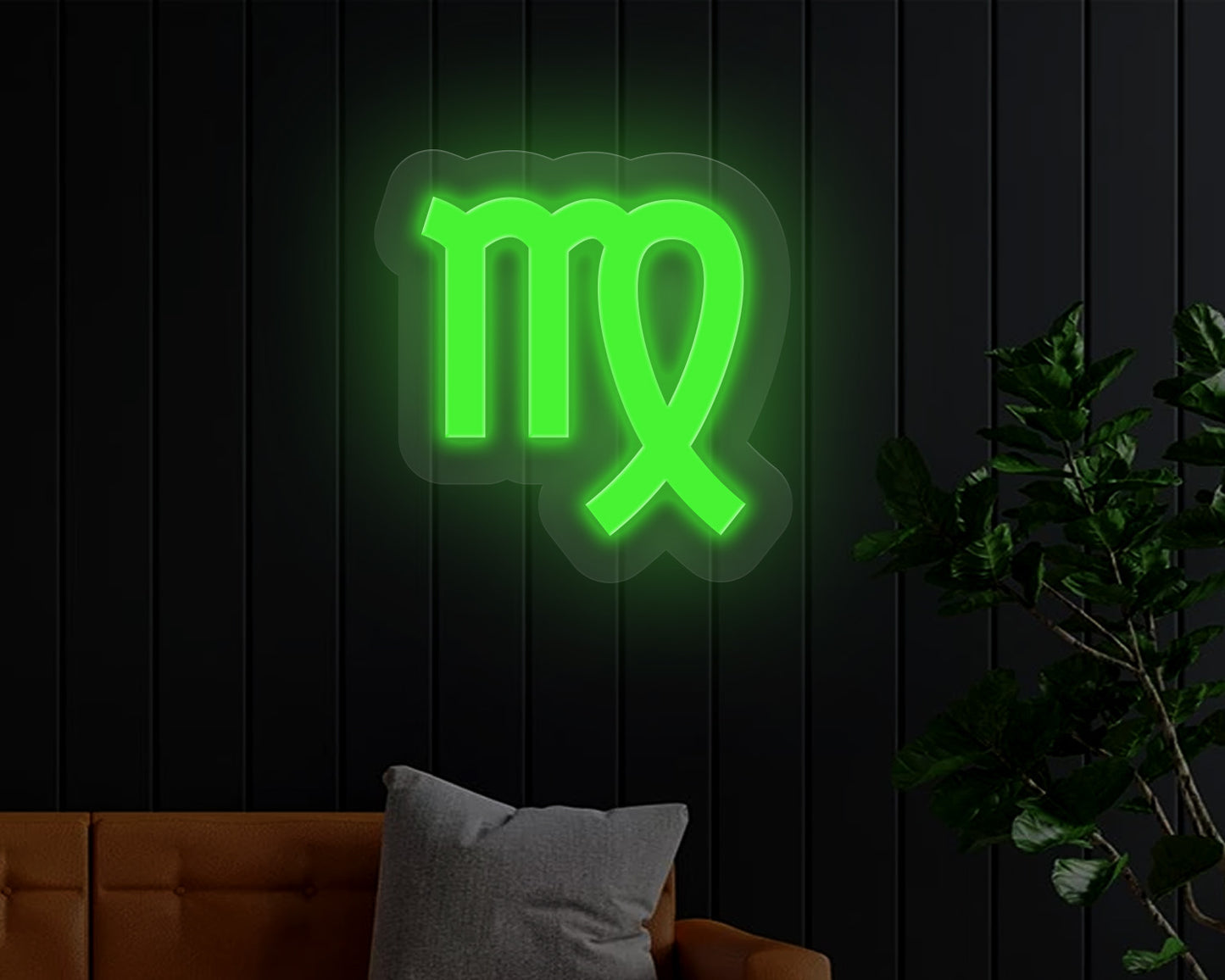 Virgo Neon Sign